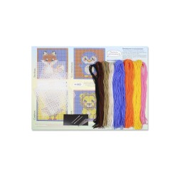 Cross stitch kit "Cute animals. Set of 4." SN-002