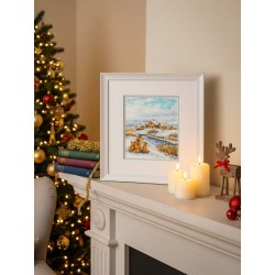 Cross stitch kit "Red family" SNV-933