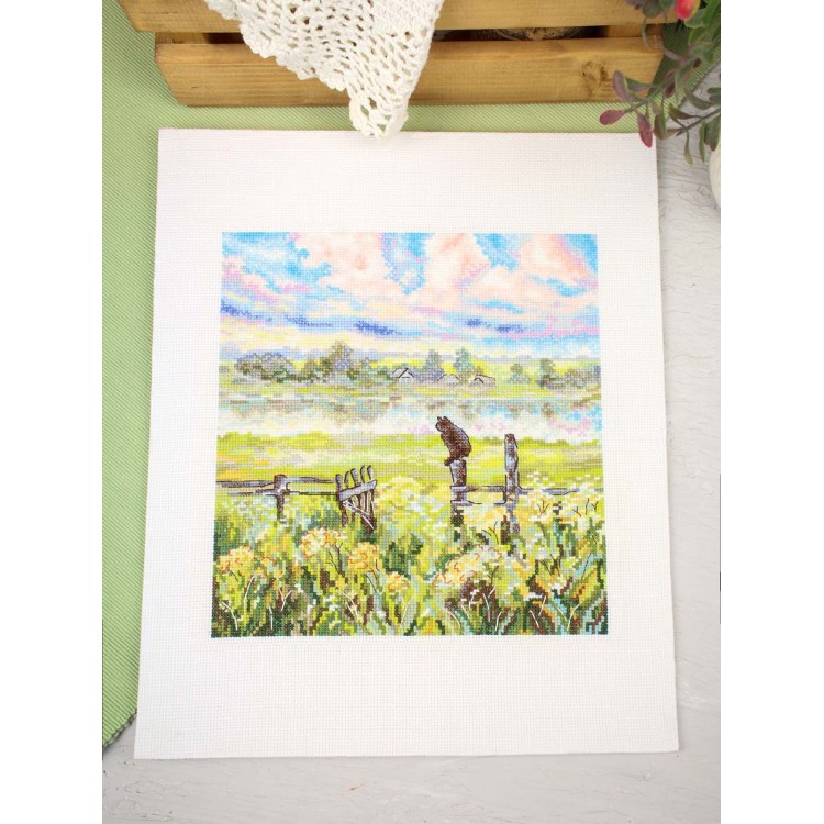 Cross stitch kit "Summer pastoral" SNV-971