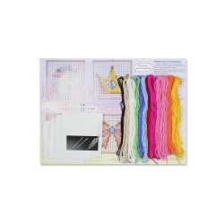 Cross stitch kit "Princess set. Set of 4." SN-003