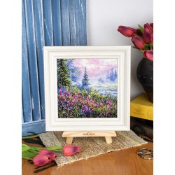 Cross stitch kit "Foggy morning" SNV-976