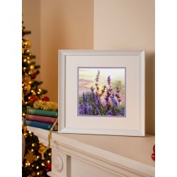 Cross stitch kit "Blooming lavender" SNV-996