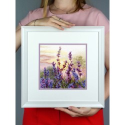 Cross stitch kit "Blooming lavender" SNV-996