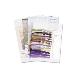 Cross stitch kit "Blooming lavender" SNV-996