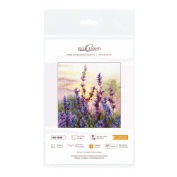 Cross stitch kit "Blooming lavender" SNV-996