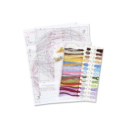 Cross stitch kit "Sky Bouquet" SR-1155