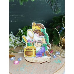 Cross stitch kit "The Girl and the Mirror" SR-1185