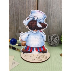 Cross stitch kit "Doctor, with a stand" SR-1196