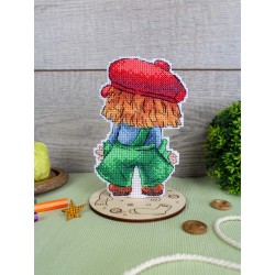 Cross stitch kit "Confused, with a stand" SR-1200