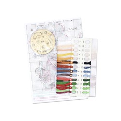 Cross stitch kit "Confused, with a stand" SR-1200