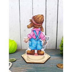 Cross stitch kit "Mechanic 2, with stand" SR-1303