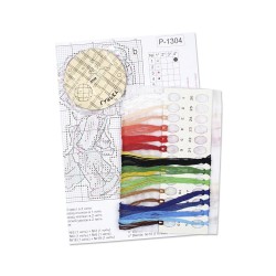 Cross stitch kit "Reveler, with a stand" SR-1304