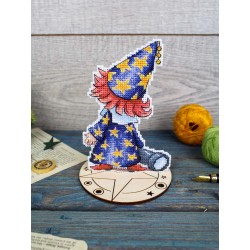 Cross stitch kit "Astronomer, with stand" SR-1306