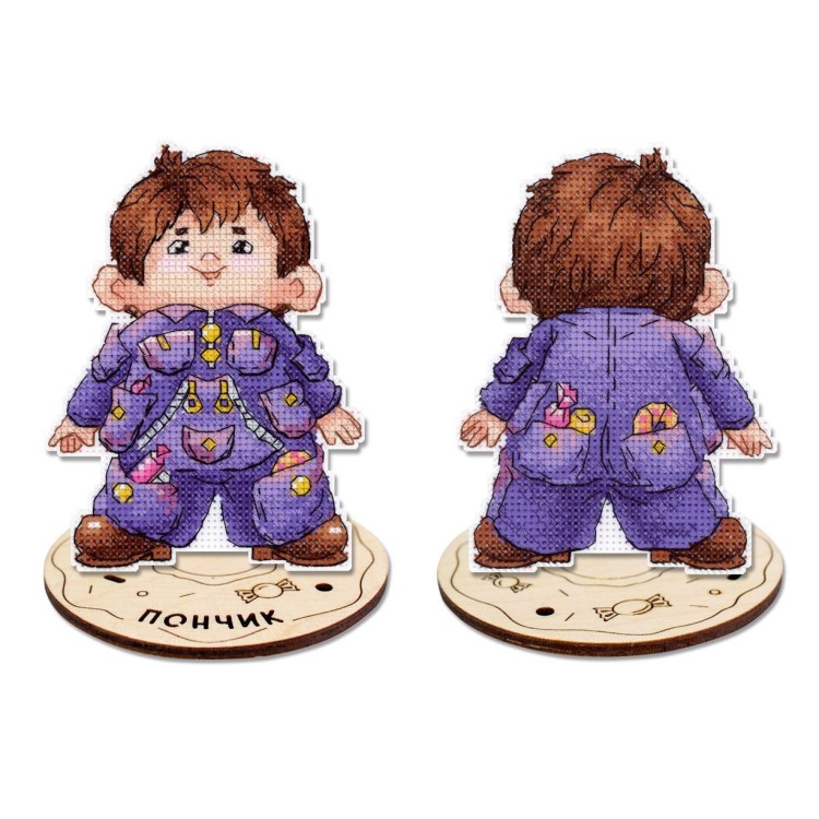 Cross stitch kit "Sweet Tooth, with stand" SR-1325