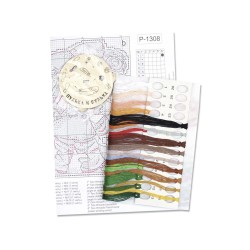 Cross stitch kit "Hunter, with stand" SR-1308