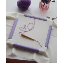 21x21 cm Clips Frame (lilac) 270-1LI