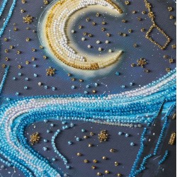 Main Bead Embroidery Kit "Book of Dreams" 23 x 38 cm AAB-977