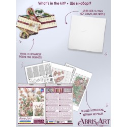 Cross-stitch kits - Easter bunny waiting AAH-316