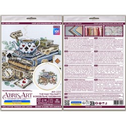Cross-stitch kits -The mad tea party AAH-320