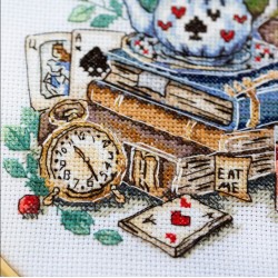 Cross-stitch kits -The mad tea party AAH-320