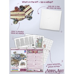 Cross-stitch kits -The mad tea party AAH-320
