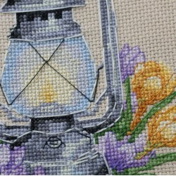 Cross-stitch kits - Spring saffron AAHM-097