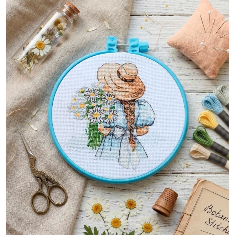 Cross-stitch kits - Daisies for her AAHM-099