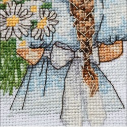Cross-stitch kits - Daisies for her AAHM-099