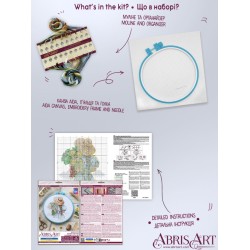 Cross-stitch kits - Daisies for her AAHM-099