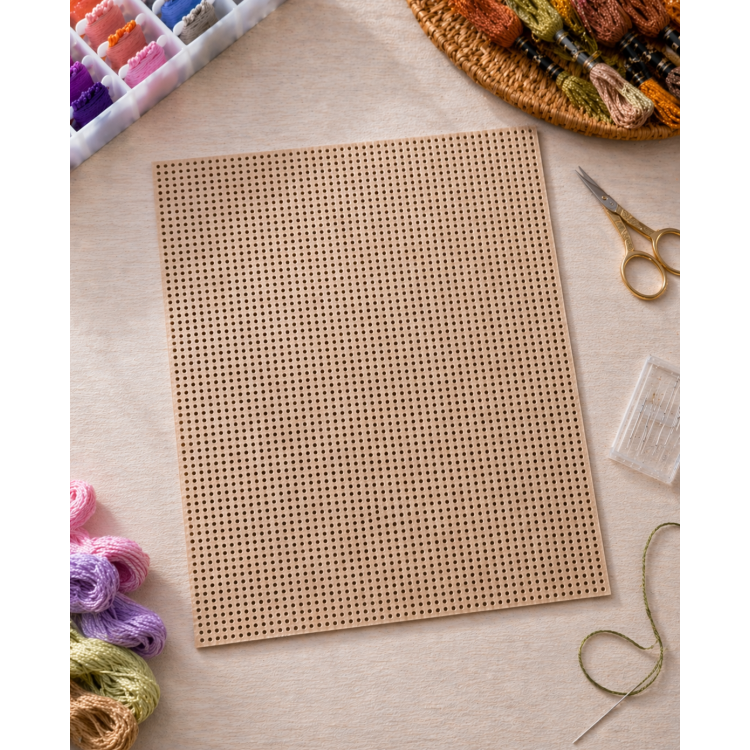 Perforated cardboard for embroidery PERF-CB-1