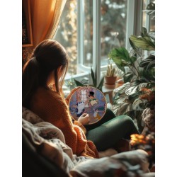 Cross stitch kit "In good company" PCMF-D-7543