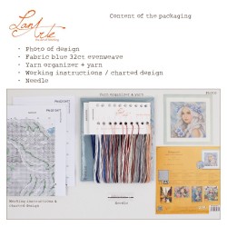 Counted cross stitch kit Frost PN/0213477
