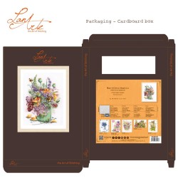 Counted cross stitch kit Flower power bouquet PN/0214127