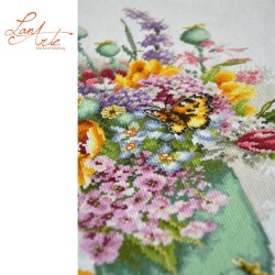 Counted cross stitch kit Flower power bouquet PN/0214127