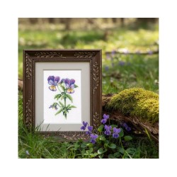 Cross-stitch kit "Violet" RTOC451
