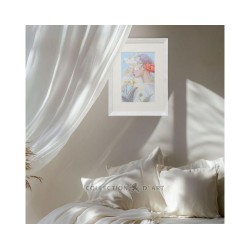 Cross-stitch kits "Lady with flower" RTOM1094