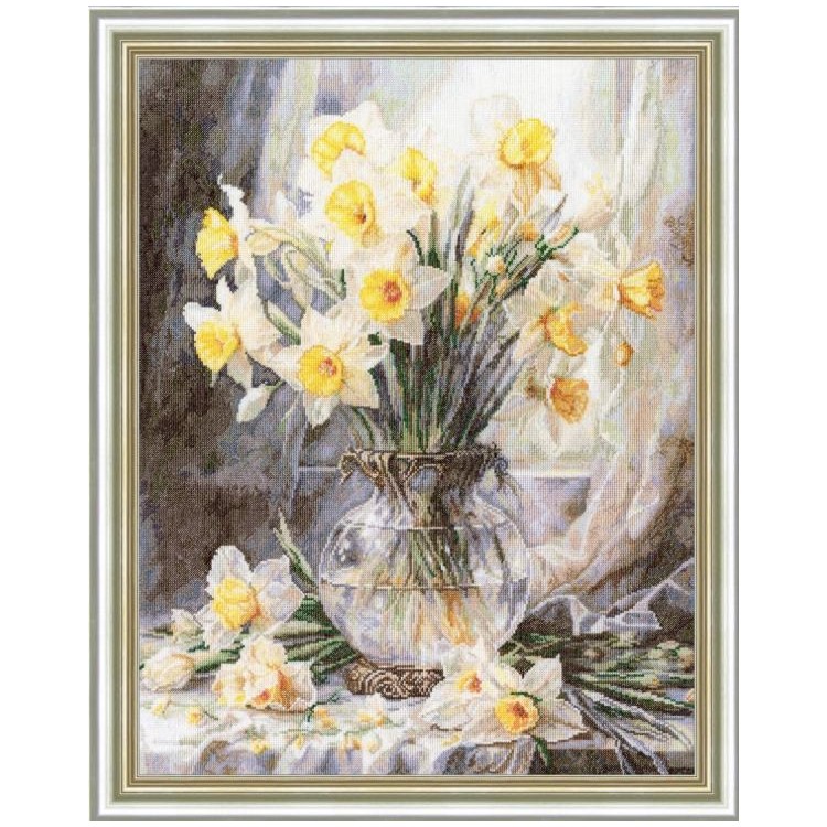 Needlecraft set "The Tenderness of Narcissuses" S/LTS087