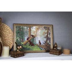 Needlecraft set "Morning in a pine forest" S/KR007