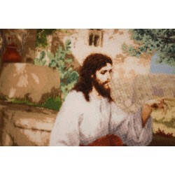 Needlecraft set "Christ with Martha and Mary" S/MK120