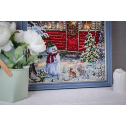 Needlecraft set "New Year's trailer" S/SO023