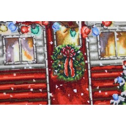 Needlecraft set "New Year's trailer" S/SO023