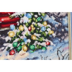 Needlecraft set "New Year's trailer" S/SO023