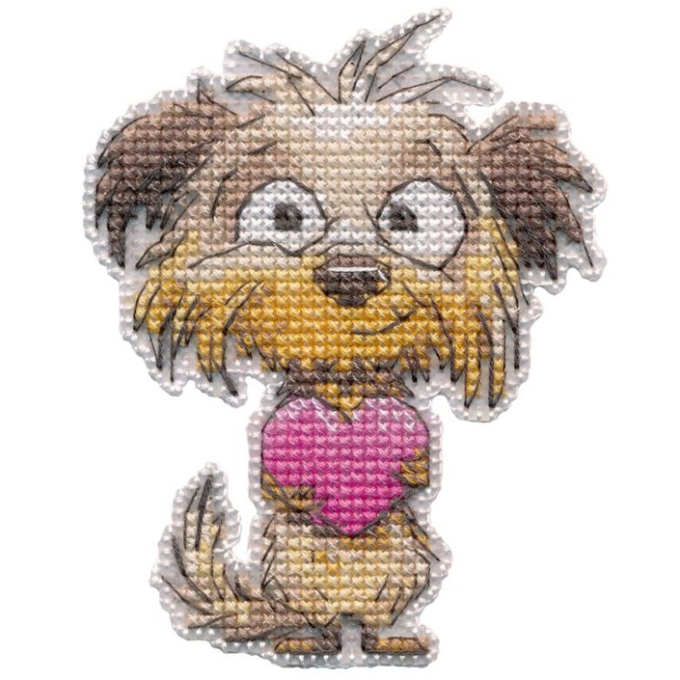 Cross stitch kit "Magnet. Faithful Heart" S1723