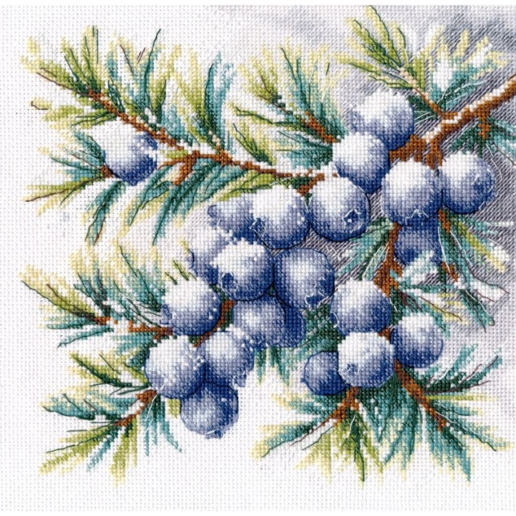 Cross stitch kit "A sprig of juniper" S1725