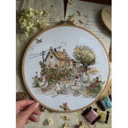 Cross stitch kit "Is it really summer?" SANN-41
