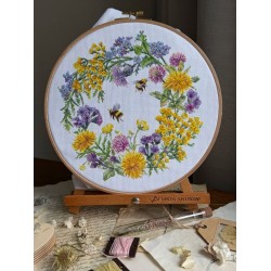 Cross stitch kit "Field wreath" SANP-77