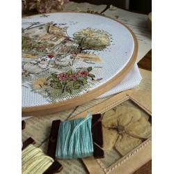 Cross stitch kit "Is it really summer?" SANN-41