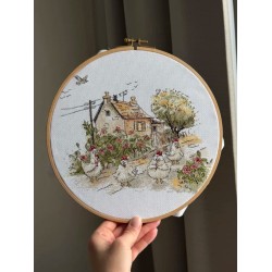 Cross stitch kit "Is it really summer?" SANN-41
