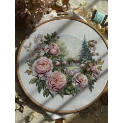 Cross stitch kit "Peony tenderness" SANP-79