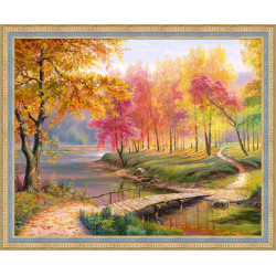 Autumn in the Old Park 50x40 cm AZ-1822